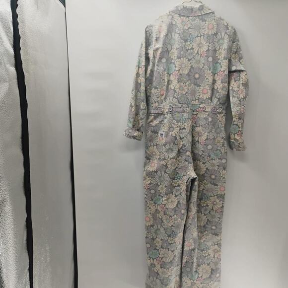 LEE Vintage Modern S Floral Union utility suit Coveralls Jumpsuit Overalls boho - Picture 2 of 15